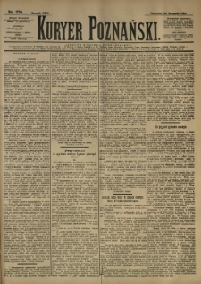 Kurier Poznański 1895.11.24 R.24 nr270