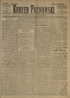 Kurier Poznański 1895.11.29 R.24 nr274