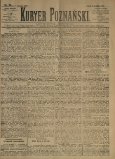 Kurier Poznański 1895.12.11 R.24 nr284