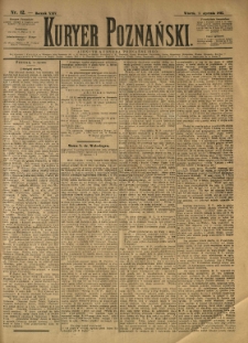 Kurier Poznański 1895.01.15 R.24 nr12
