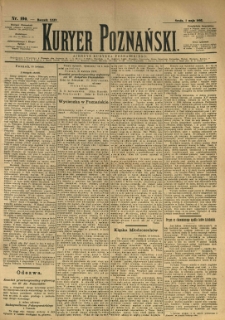 Kurier Poznański 1895.05.01 R.24 nr100