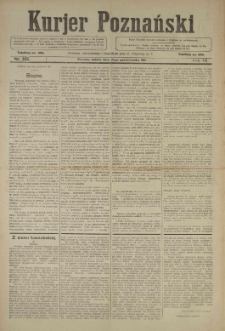 Kurier Poznański 1911.10.14 R.6 nr235