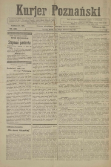 Kurier Poznański 1911.10.18 R.6 nr238