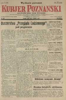 Kurier Poznański 1933.12.01 R.28 nr554