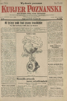 Kurier Poznański 1933.12.14 R.28 nr574