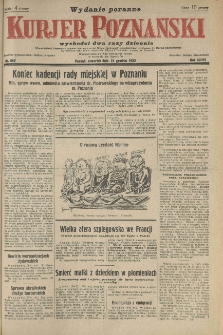 Kurier Poznański 1933.12.21 R.28 nr586