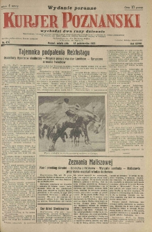 Kurier Poznański 1933.10.14 R.28 nr474