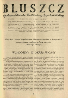 Bluszcz. Społeczno literacki ilustrowany tygodnik kobiecy 1929.03.30 R.62 nr13