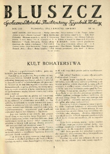 Bluszcz. Społeczno literacki ilustrowany tygodnik kobiecy 1929.04.06 R.62 nr14