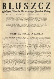 Bluszcz. Społeczno literacki ilustrowany tygodnik kobiecy 1929.09.21 R.62 nr38