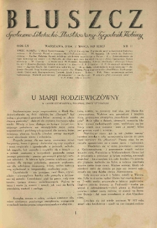 Bluszcz. Społeczno literacki ilustrowany tygodnik kobiecy 1927.03.12 R.60 nr11