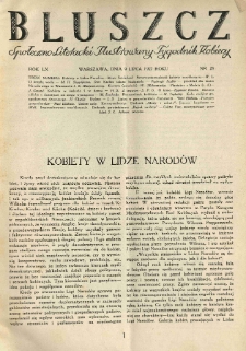 Bluszcz. Społeczno literacki ilustrowany tygodnik kobiecy 1927.07.09 R.60 nr28