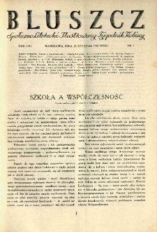 Bluszcz. Społeczno literacki ilustrowany tygodnik kobiecy 1928.01.28 R.61 nr5