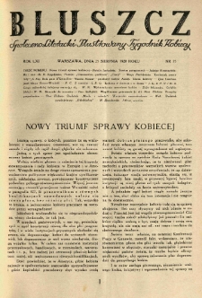 Bluszcz. Społeczno literacki ilustrowany tygodnik kobiecy 1928.08.25 R.61 nr35