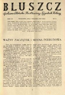Bluszcz. Społeczno literacki ilustrowany tygodnik kobiecy 1928.09.01 R.61 nr36
