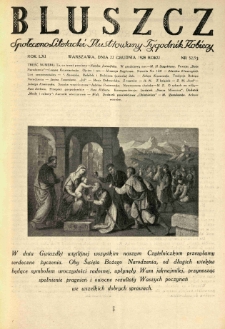 Bluszcz. Społeczno literacki ilustrowany tygodnik kobiecy 1928.12.22 R.61 nr52-53