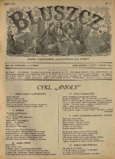 Bluszcz. Pismo tygodniowe ilustrowane dla kobiet. 1924.02.16 R.57 nr7