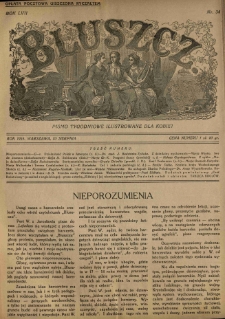 Bluszcz. Pismo tygodniowe ilustrowane dla kobiet. 1924.08.23 R.57 nr34