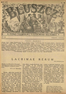 Bluszcz. Pismo tygodniowe ilustrowane dla kobiet. 1924.11.01 R.57 nr44