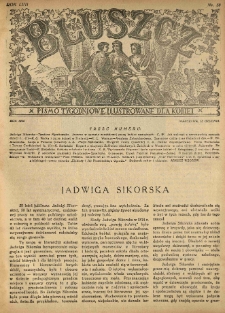 Bluszcz. Pismo tygodniowe ilustrowane dla kobiet. 1924.12.13 R.57 nr50