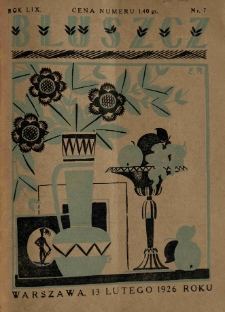 Bluszcz. Pismo tygodniowe ilustrowane dla kobiet. 1926.02.13 R.59 nr7