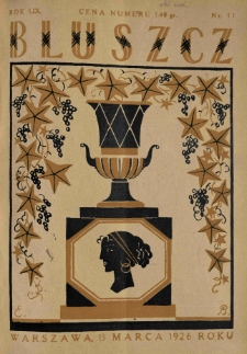 Bluszcz. Pismo tygodniowe ilustrowane dla kobiet. 1926.03.13 R.59 nr11