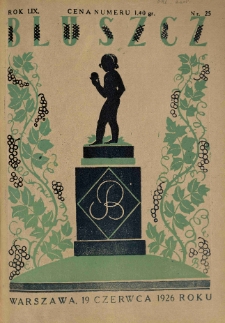Bluszcz. Pismo tygodniowe ilustrowane dla kobiet. 1926.06.19 R.59 nr25