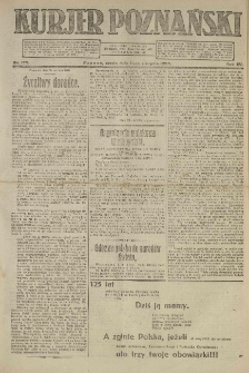Kurier Poznański 1920.08.11 R.15 nr182