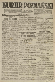 Kurier Poznański 1920.08.14 R.15 nr185