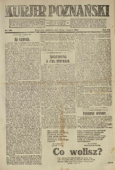 Kurier Poznański 1920.08.15 R.15 nr186