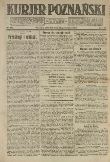 Kurier Poznański 1920.08.19 R.15 nr189