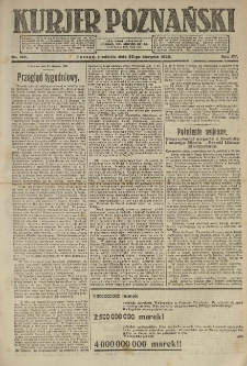 Kurier Poznański 1920.08.22 R.15 nr192