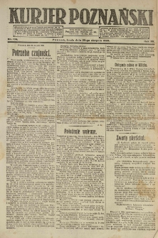 Kurier Poznański 1920.08.25 R.15 nr194