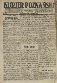 Kurier Poznański 1920.09.01 R.15 nr200