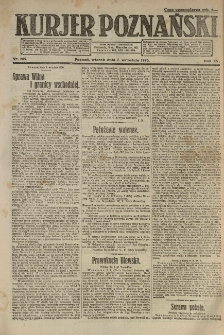 Kurier Poznański 1920.09.07 R.15 nr205