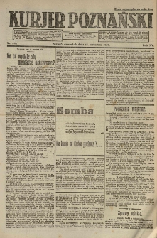 Kurier Poznański 1920.09.16 R.15 nr213