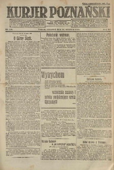 Kurier Poznański 1920.09.23 R.15 nr219