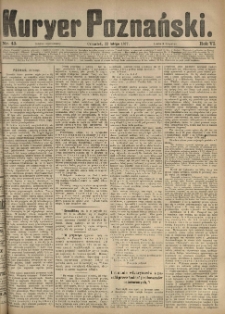 Kurier Poznański 1877.02.22 R.6 nr43