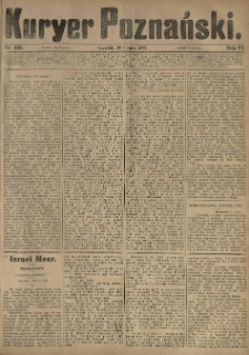 Kurier Poznański 1877.08.23 R.6 nr192