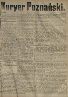 Kurier Poznański 1877.09.07 R.6 nr205