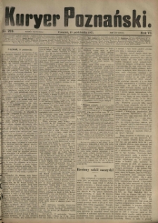 Kurier Poznański 1877.10.18 R.6 nr239