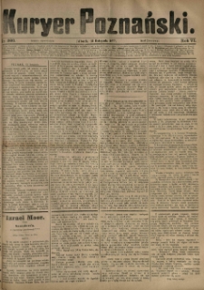 Kurier Poznański 1877.11.13 R.6 nr260