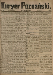 Kurier Poznański 1877.11.16 R.6 nr263