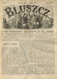 Bluszcz. Pismo tygodniowe illustrowane dla kobiet. 1892.05.07 (19) R.28 nr20