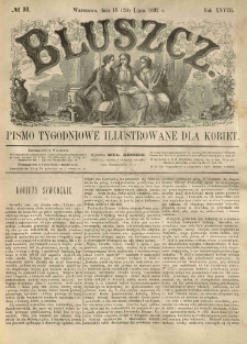 Bluszcz. Pismo tygodniowe illustrowane dla kobiet. 1892.07.16 (28) R.28 nr30