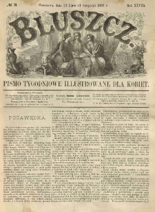 Bluszcz. Pismo tygodniowe illustrowane dla kobiet. 1892.07.23 (08.04) R.28 nr31