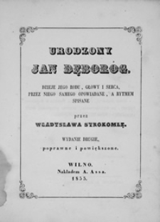 Urodzony Jan Dębor&oacute;g,