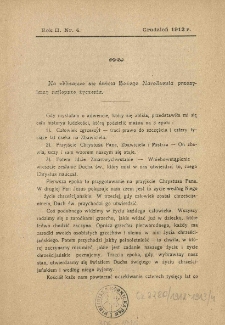 Pisemko Kuźniczanek. 1912 R.2 nr4