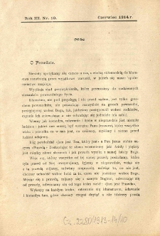 Pisemko Kuźniczanek. 1914 R.3 nr10