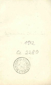 Pisemko Kuźniczanek. 1912 R.1 czerwiec